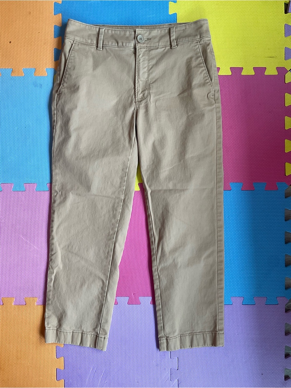 🌅Coastal Straight Leg 2 Petite Tan‎ Pants LOFT Quiet Luxury Business Casual